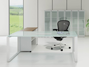 Glass Executive Desk