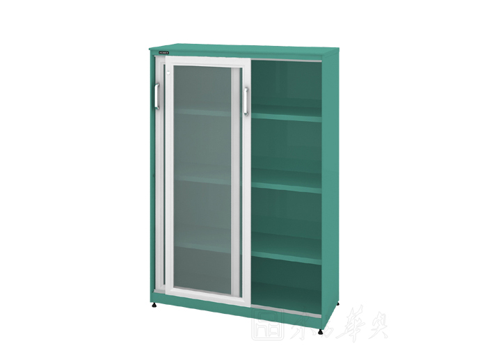 Steel Furniture|Steel Filing Cabinet|Office Furniture|Glass Swing door cabinet|文件柜|资料柜|档案柜|储存柜 CG-SE-SLG1357